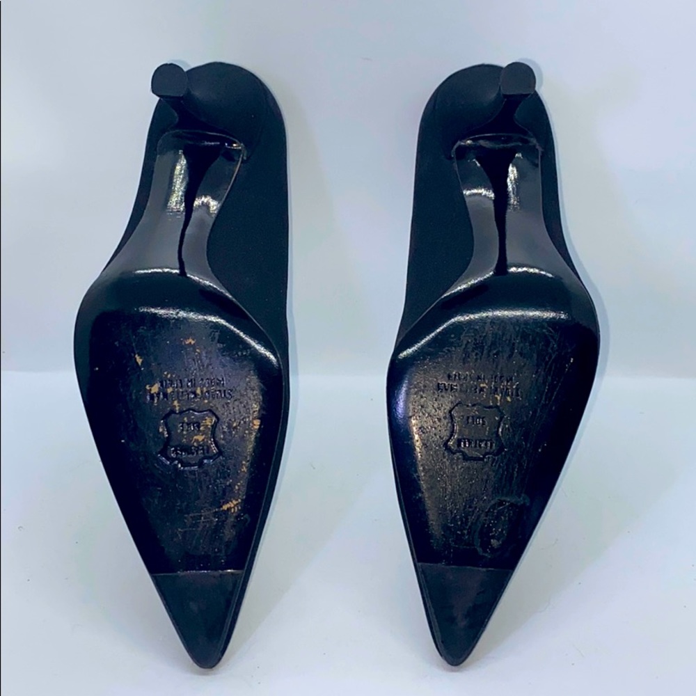Stuart Weizmann Matte Satin Heels - image 6